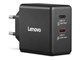 Bærbar Oplader - Lenovo Dual - power adapter - GaN - 65 Watt - 40AW065BEU