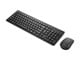 Tastatur - Lenovo Essential Wireless Combo Gen 2 - keyboard and mouse set - QWERTY - Danish - black Input Device - Tastatur & Mus sæt - Dansk - Sort - 4X31R64462