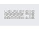 Tastatur - Wooting PBT ISO Keycaps - Just White - Keycaps - Tysk - Hvid - KC3-DE1-PDS-WH1