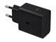 Mobil - Adaptere & Opladere - Samsung 60W USB-C Power Adapter - Black - EP-T6010NBEGWW