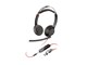 Hovedtelefoner/headset - HP Poly Blackwire 5220 USB-C-stereoheadset + 3.5 mm stik +USB-C/A-adapter (bulk) (8X231A6) - 8X231A6