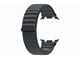 Smartwatch - Tilbehør - Samsung Galaxy Watch9 Fabric Watch Band (S/M) - Black - ET-SVL32SKEGEU