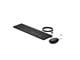 Tastatur - HP Desktop 320MK - Tastatur & Mus sæt - Engelsk - Sort - 9SR36UT#ABU