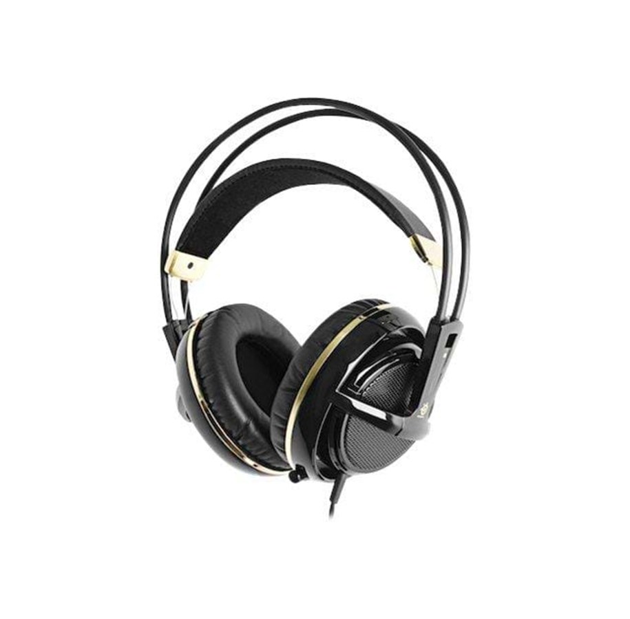 Hovedtelefoner/headset - SteelSeries Siberia v2 - Black/Gold - 51110