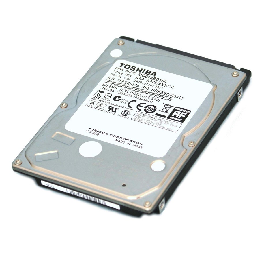 Harddisk - Toshiba MQ01ABD HDD MQ01ABD100 - 1TB - Harddisk - MQ01ABD100 - SATA-300 - 2.5" - MQ01ABD100