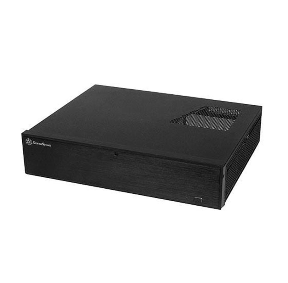 Kabinet - SilverStone Milo ML04B - Black - Kabinet - Desktop - Sort - SST-ML04B USB 3.0