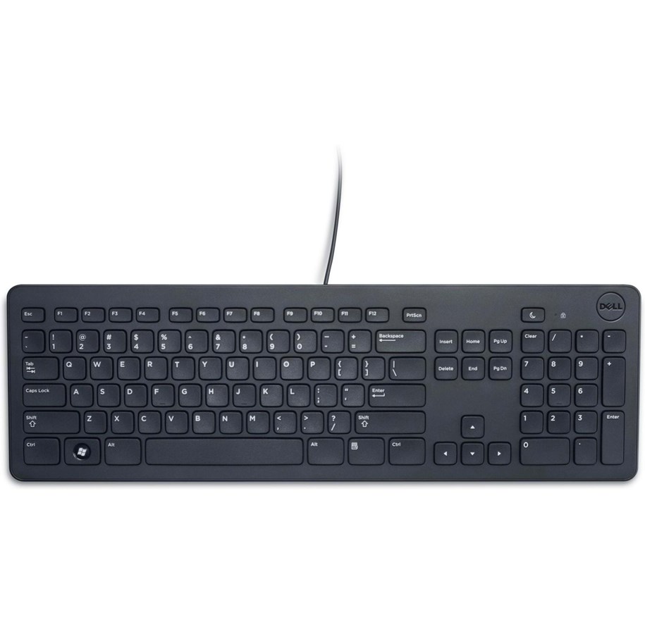 Tastatur - Dell KB113 Nordic - Black - Tastatur - Nordisk - Sort - 580-18173