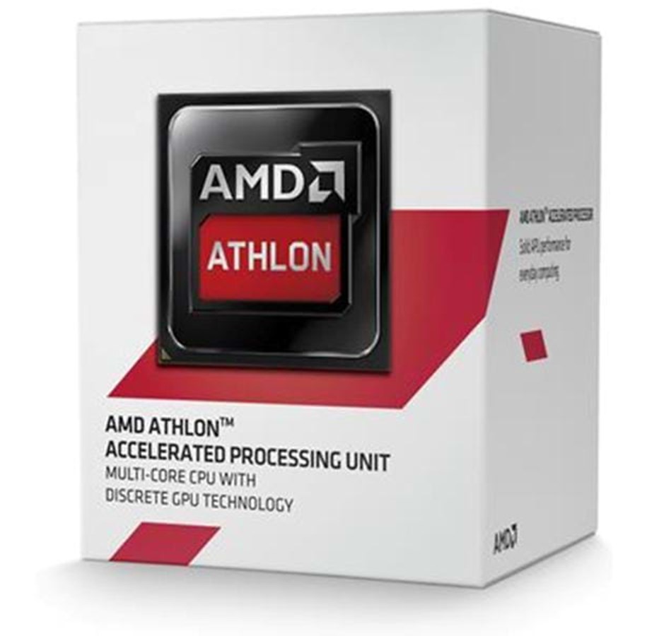 CPU - AMD Athlon 5350 CPU - 4 kerner - 2 GHz - AMD AM1 - AMD Boxed (med køler) - AD5350JAHMBOX