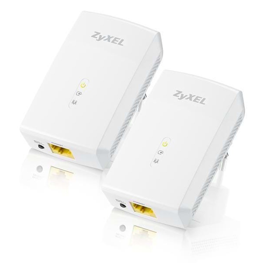 Homeplug / PowerLine - ZyXEL PLA-5206 Twin Pack - 1200Mbps Homeplug / PowerLine - PLA5206-EU0201F