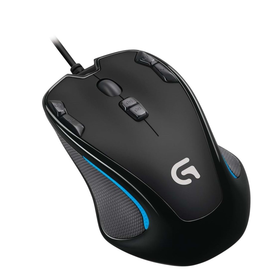 Mus - Logitech G300s Gaming Mouse - Gaming Mus - Optisk - 9 knapper - Sort - 910-004346