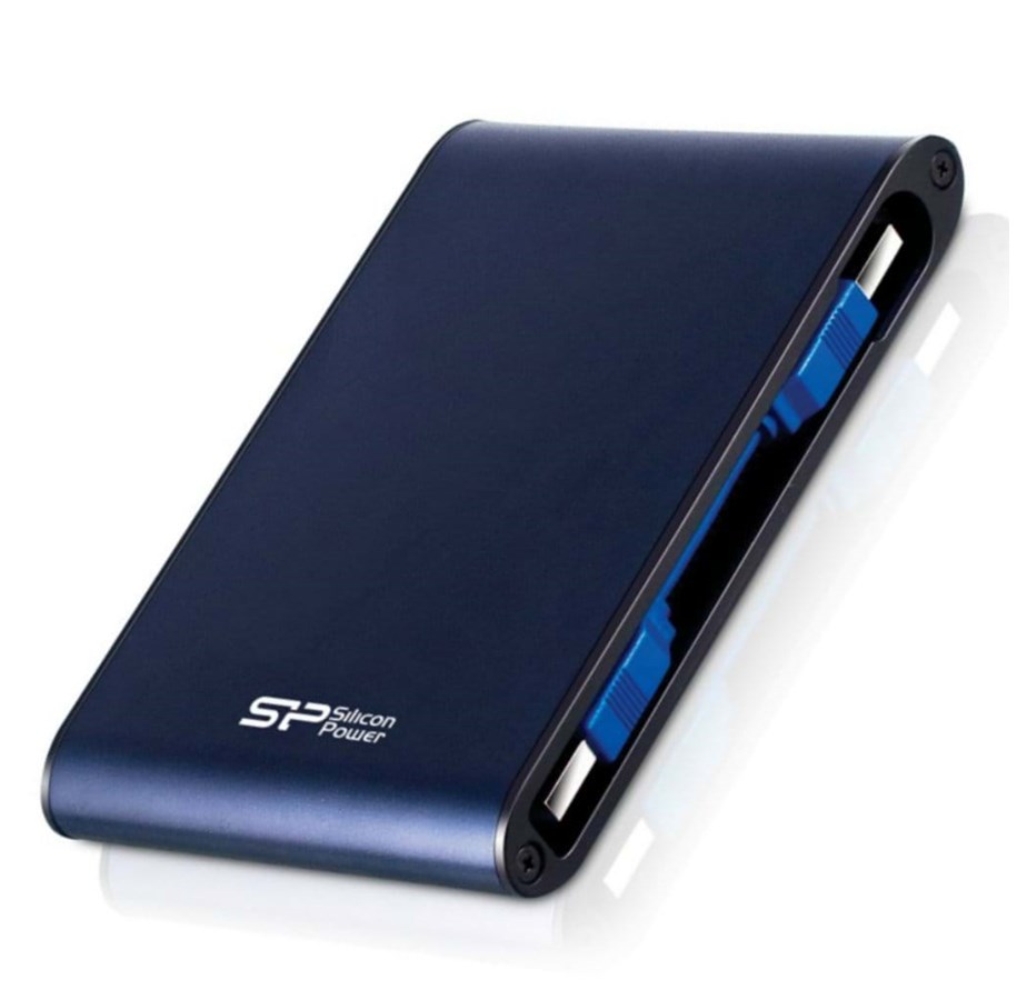 Harddisk - Ekstern - Silicon Power Armor A80 - 1TB - Ekstern Harddisk - Blå - SP010TBPHDA80S3B