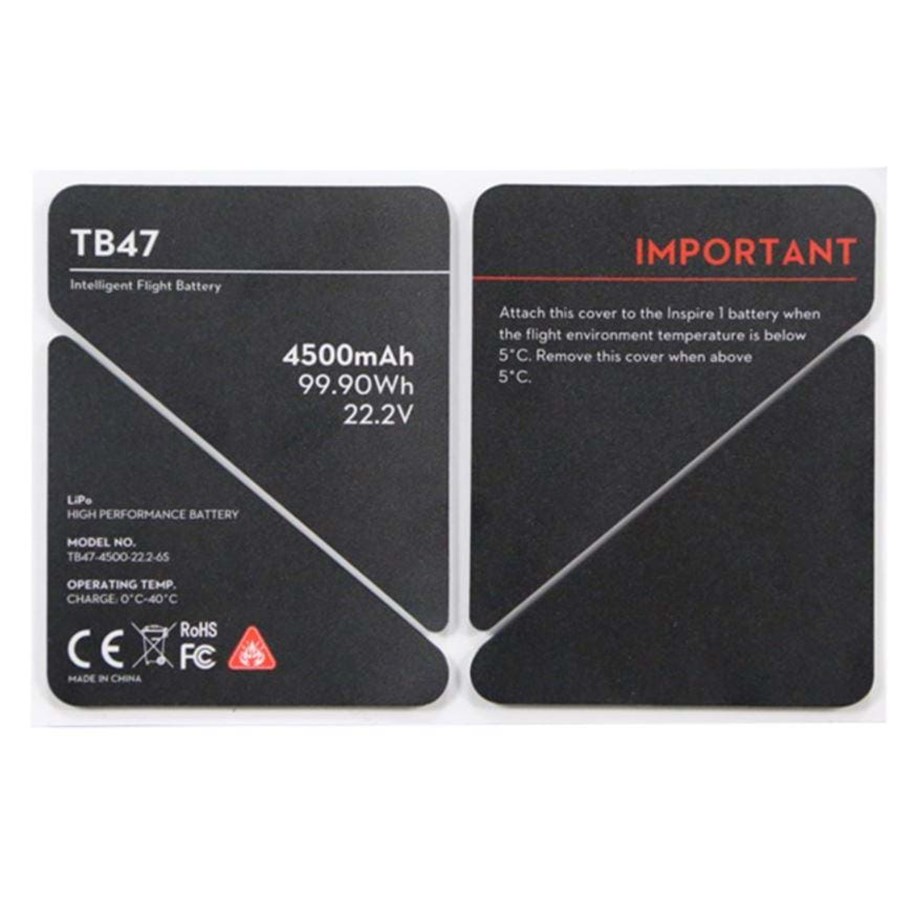 Droner - DJI - Inspire TB47 Insulation sticker - CP.BX.000059
