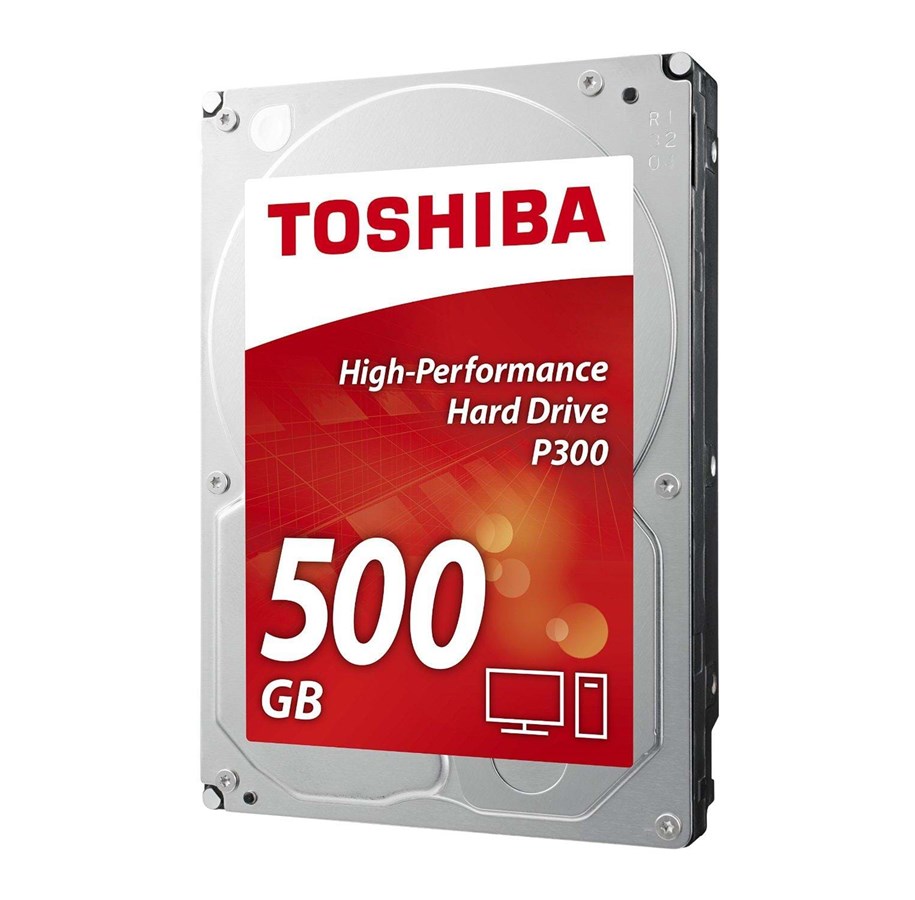 Harddisk - Toshiba P300 High Performance HDWD105EZS - 500GB - Harddisk - HDWD105EZSTA - SATA-600 - 3.5" - HDWD105EZSTA