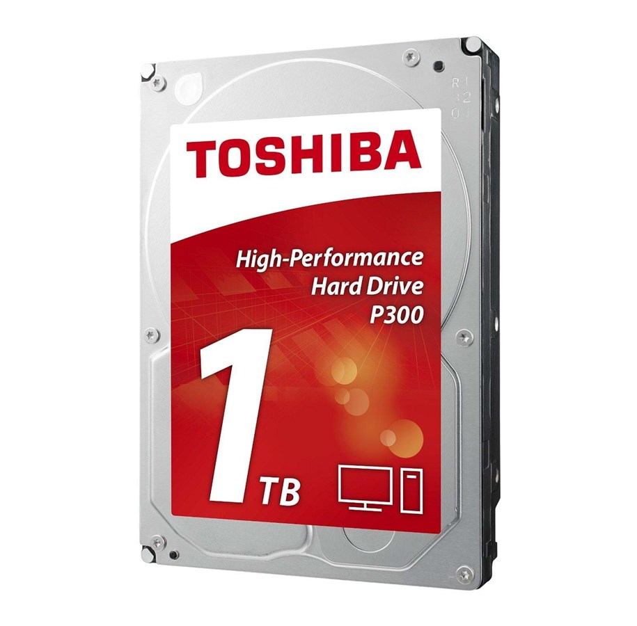 Harddisk - Toshiba P300 High Performance HDWD110EZS - 1TB - Harddisk - HDWD110EZSTA - SATA-600 - 3.5" - HDWD110EZSTA