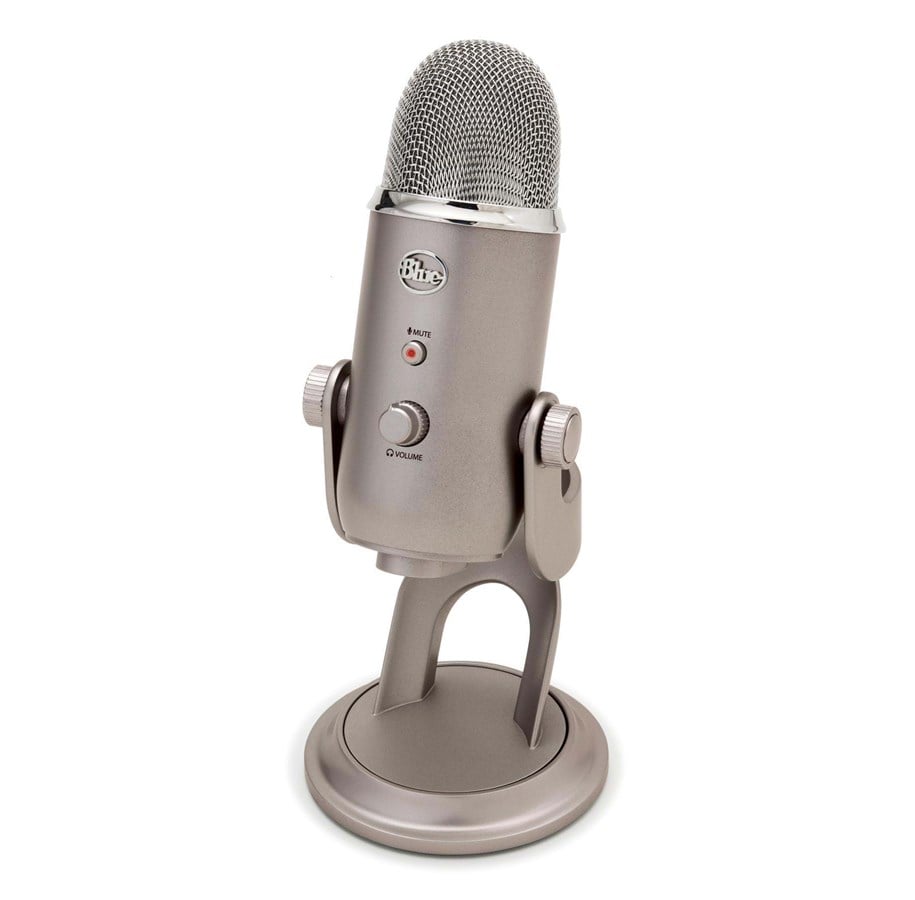 Mikrofon - Blue Mic Yeti USB - Platinum - 836213002018