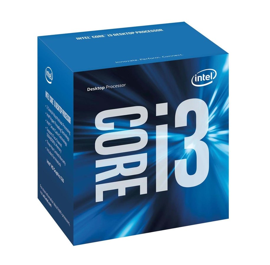 CPU - Intel Core i3-6100 Skylake CPU - 2 kerner - 3.7 GHz - Intel LGA1151 - Intel Boxed (med køler) - BX80662I36100