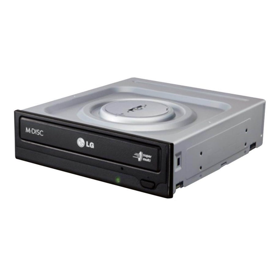 Optiske Drev (DVD / BR / Floppy) - LG GH24NSD1 - Bulk - DVD-RW (Brænder) - SATA - Sort - GH24NSD1.AUAA10B