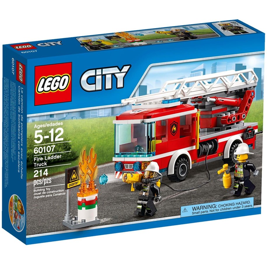 LEGO®  - LEGO City 60107 60107 Brandvæsnets stigevogn - 60107