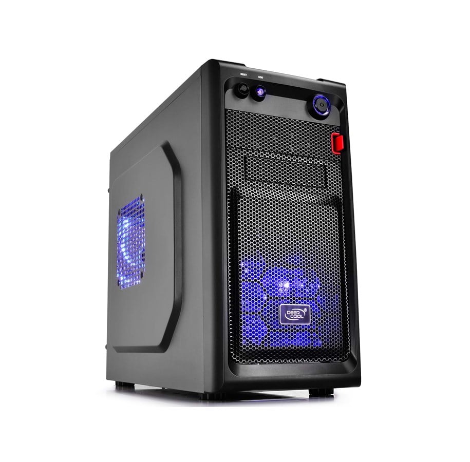 Kabinet - DeepCool Smarter LED - Kabinet - Minitower - Sort - SMARTER-LED