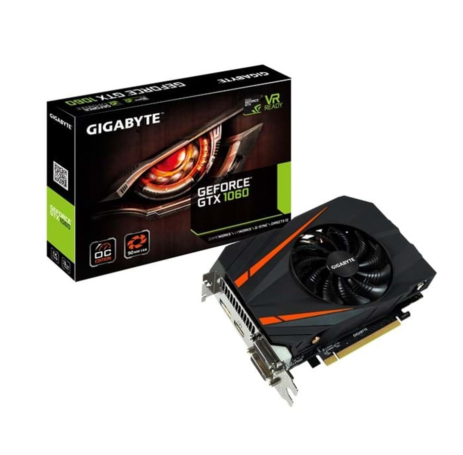 Grafikkort - GIGABYTE GeForce GTX 1060 ITX OC - 3GB GDDR5 RAM - Grafikkort - GV-N1060IXOC-3GD
