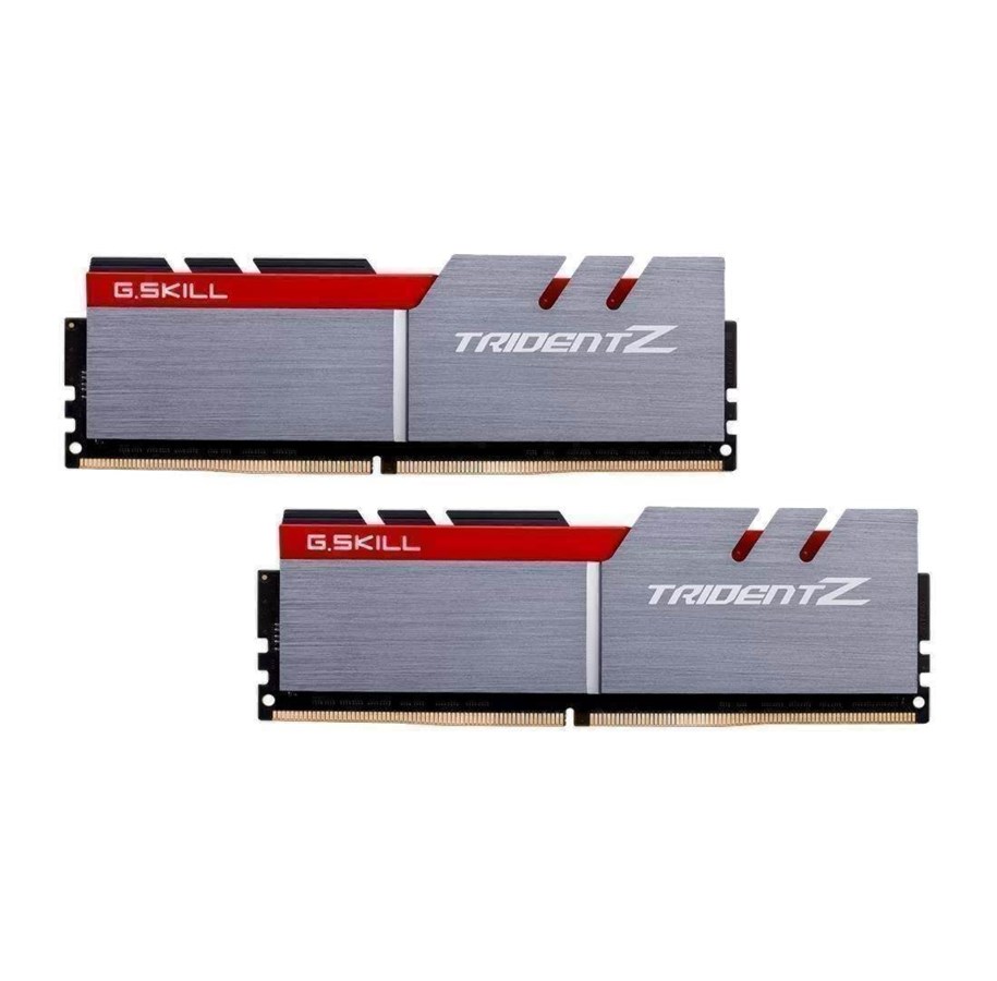 RAM - G.Skill Trident Z DDR4-3600 - 16GB - CL15 - Dual Channel (2 pcs) - Intel XMP - Sølv - F4-3600C15D-16GTZ