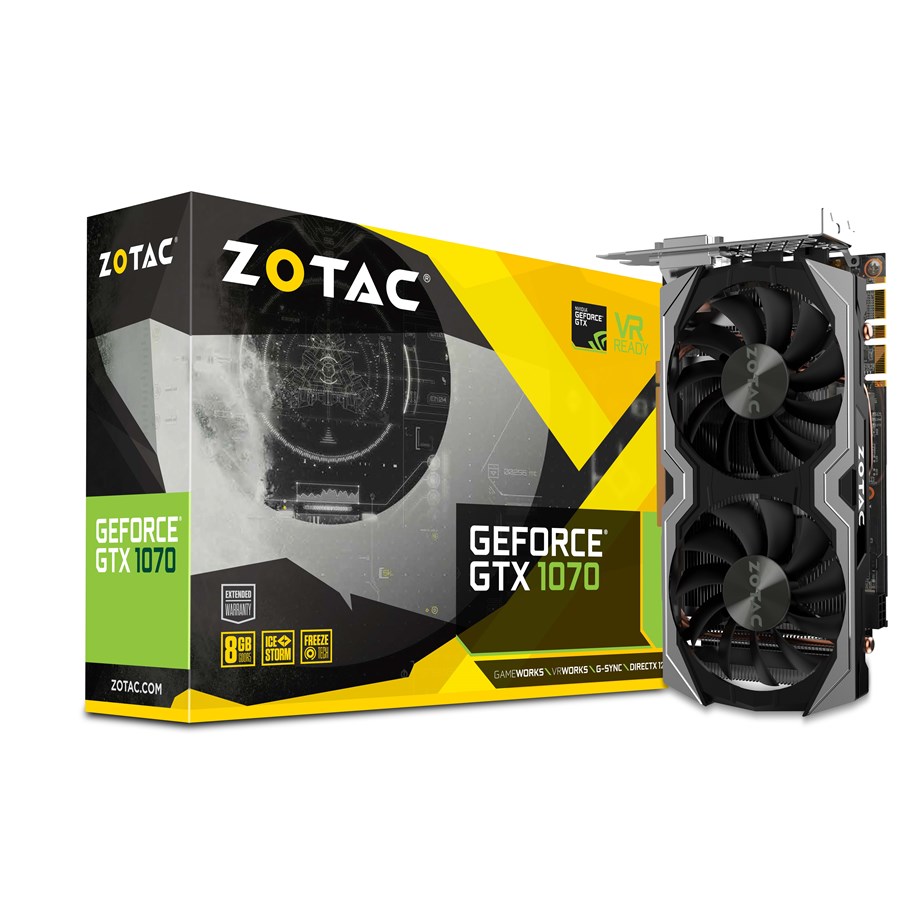 Grafikkort - ZOTAC GeForce GTX 1070 Mini - 8GB GDDR5 RAM - Grafikkort - ZT-P10700G-10M