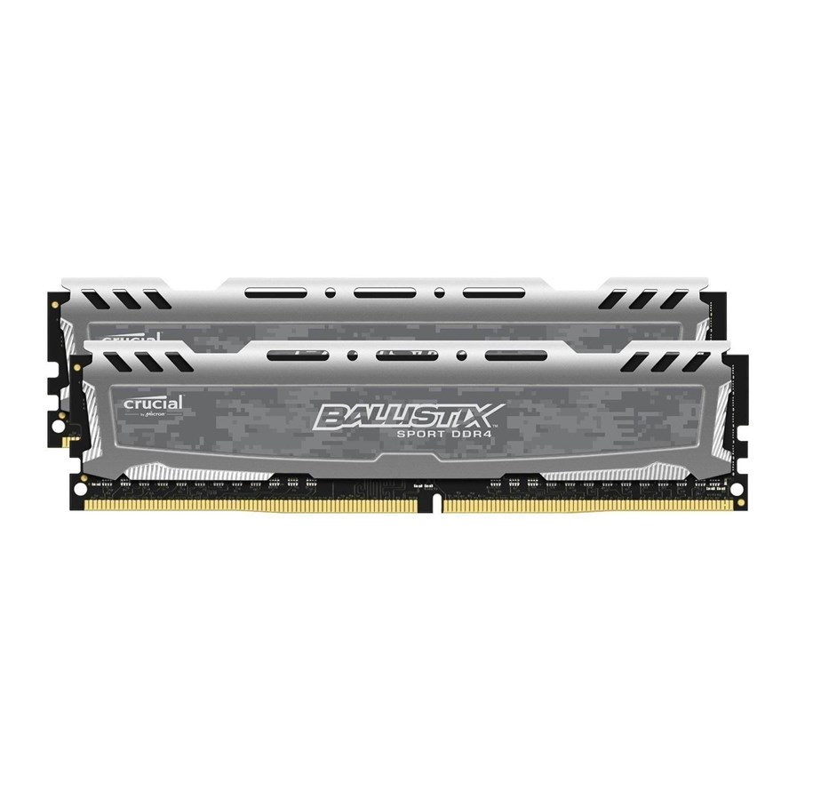 RAM - Crucial Ballistix Sport LT DDR4-2666 CL16 DC - 8GB - BLS2C4G4D26BFSB