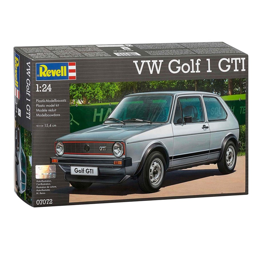 Modelbyg - Revell Volkswagen Golf 1 GTI - 7072