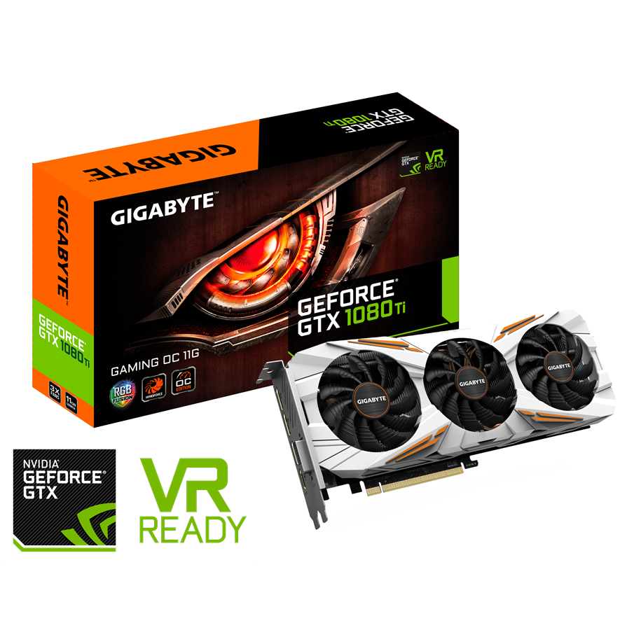 Grafikkort - GIGABYTE GeForce GTX 1080 Ti GAMING OC - 11GB GDDR5X RAM - Grafikkort - GV-N108TGAMING OC-11GD