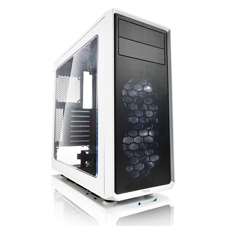 Kabinet - Fractal Design Focus G - White - Kabinet - Miditower - Hvid - FD-CA-FOCUS-WT-W