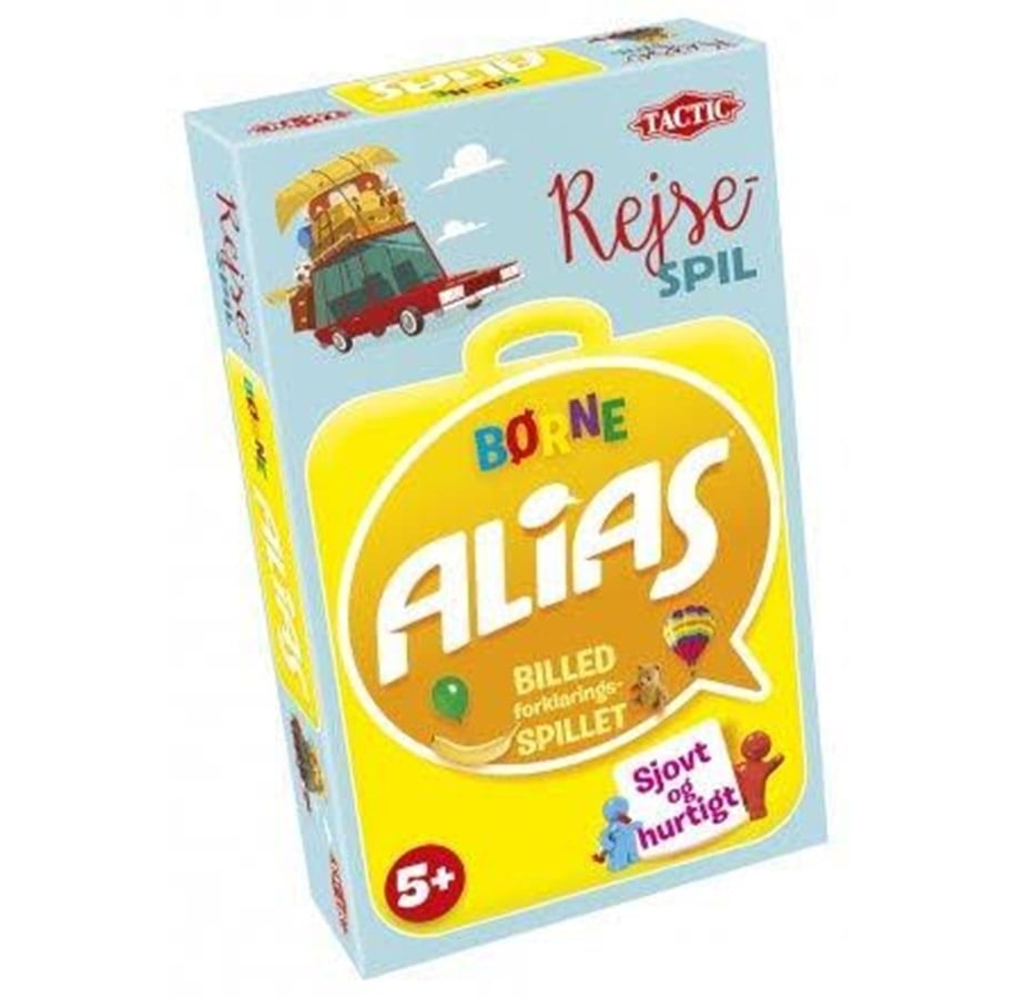 Brætspil - Tactic Alias Børne rejsespil (DK) - 53304