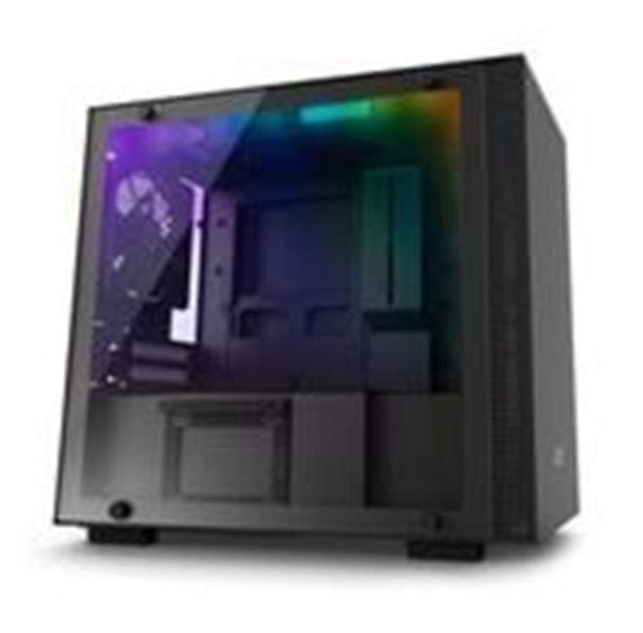 Kabinet - NZXT H200i Matte Black - Kabinet - Minitower - Sort - CA-H200W-BB