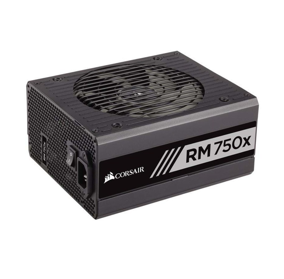 Strømforsyning - Corsair RM750x (2018) Strømforsyning - 750 Watt - 135 mm - 80 Plus Gold certified - CP-9020179-EU