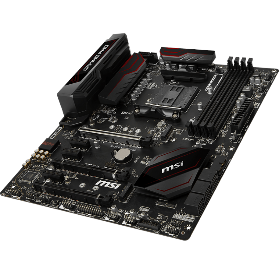 Bundkort - MSI X470 GAMING PRO Bundkort - AMD X470 - AMD AM4 socket - DDR4 RAM - ATX - X470 GAMING PRO