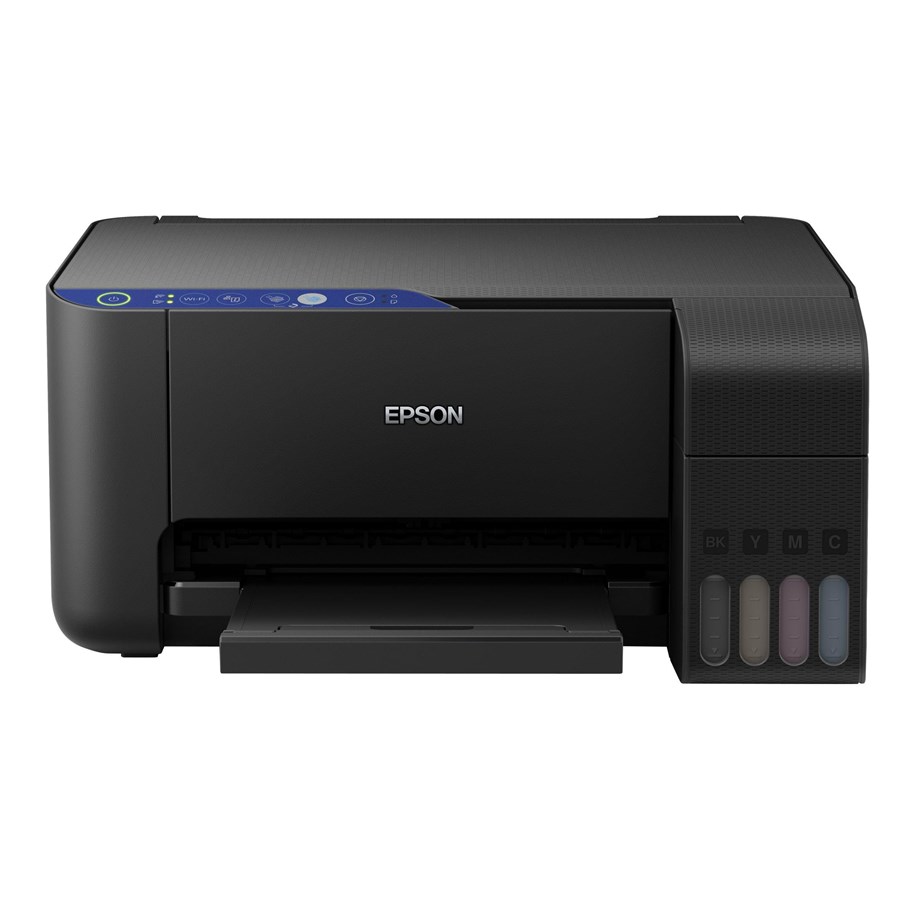 Printer - Epson EcoTank L3151 Multifunktion - Farve - Blæk - C11CG86406