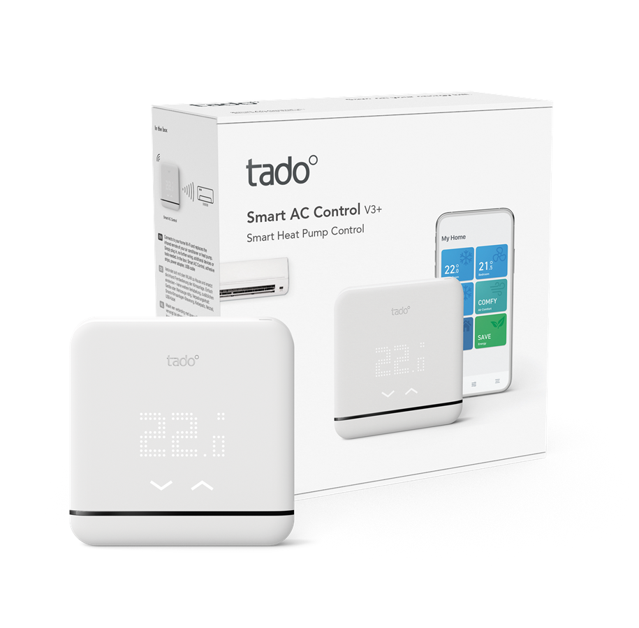 Smart Home - tado Smart Varmepumpe og Aircondition Styring V3+ - TAD-104225