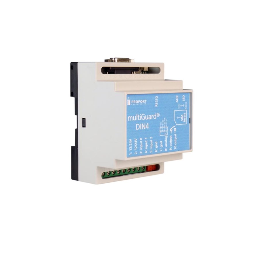 Sikkerhed - Profort multiGuard DIN4 GSM modul - 009012