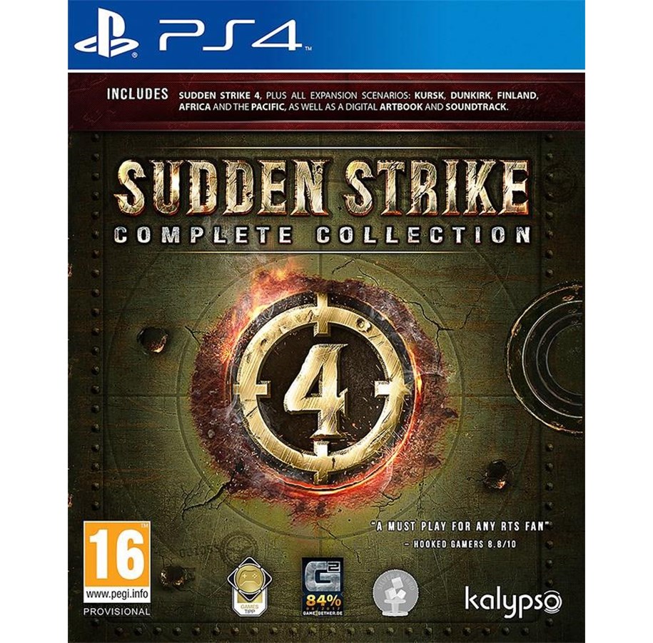 Spil - Sudden Strike 4: Complete Collection - Sony PlayStation 4 - Strategi - 4260458361658