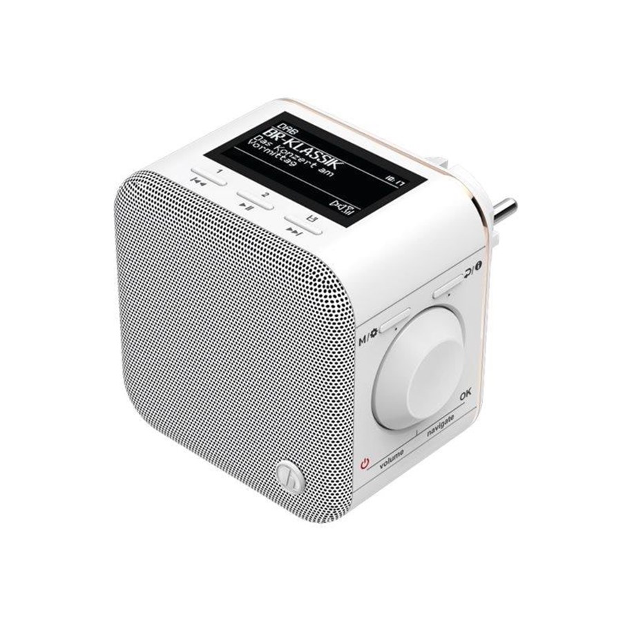 Radio Numérique Hama DR40BT - DAB+/FM/Bluetooth - Réveil - Branchement Direct
