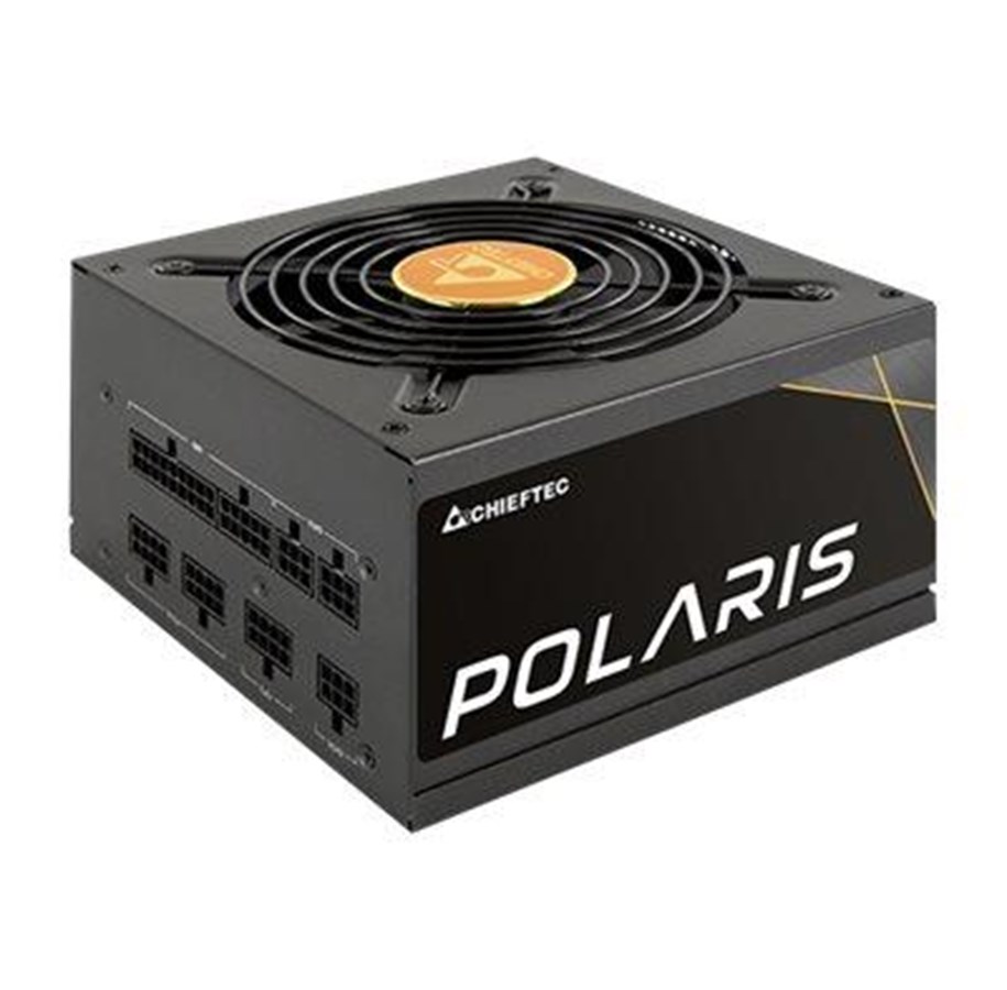 Strømforsyning - Chieftec Polaris Series 650W Strømforsyning - 650 Watt - 120 mm - ATX 2.4 - 80 Plus Gold certified - PPS-650FC