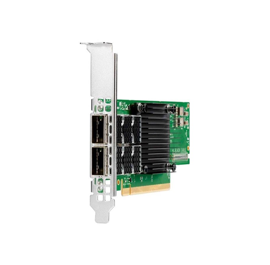 Netværksadapter (netkort, printserver mv.) - HP E InfiniBand HDR100 MCX653106A-ECAT - P23666-B21