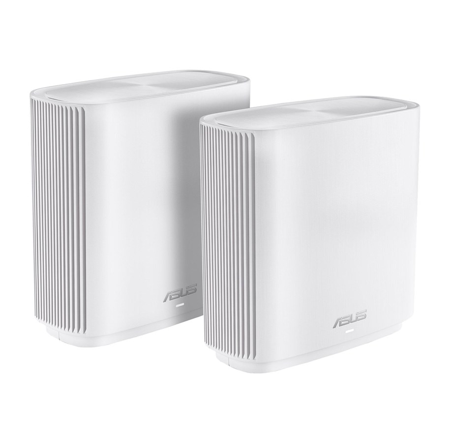 Router & firewall - ASUS ZenWiFi XT8 AX6600 White (2-pack) - Mesh router Wi-Fi 6 - 90IG0590-MO3A40
