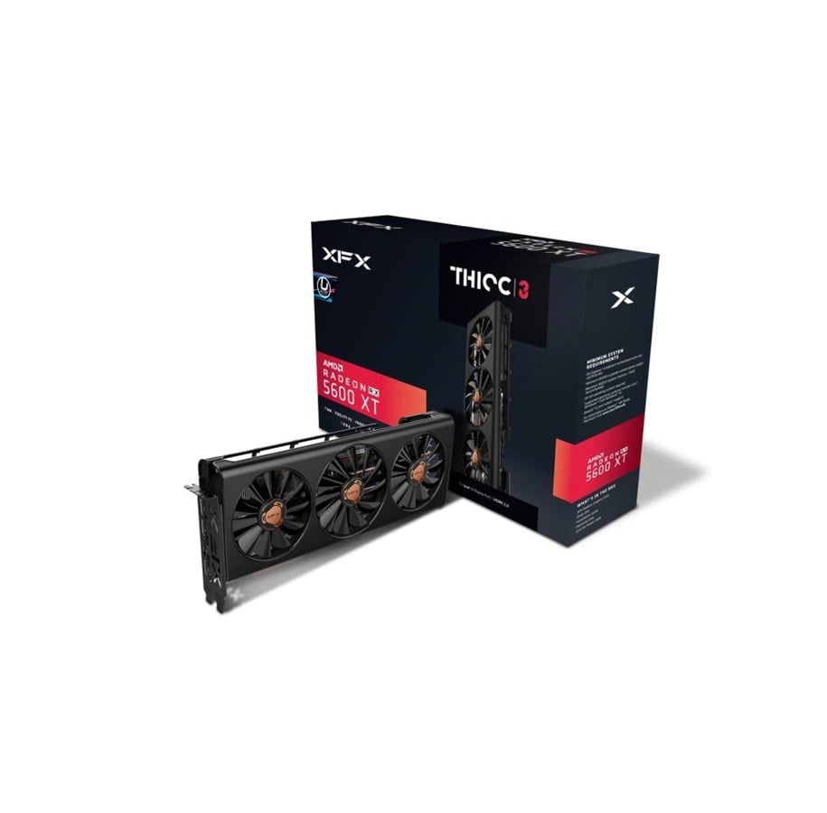 Grafikkort - XFX Radeon RX 5600 XT THICC III Ultra - 6GB GDDR6 RAM - Grafikkort - RX-56XT6TBD8