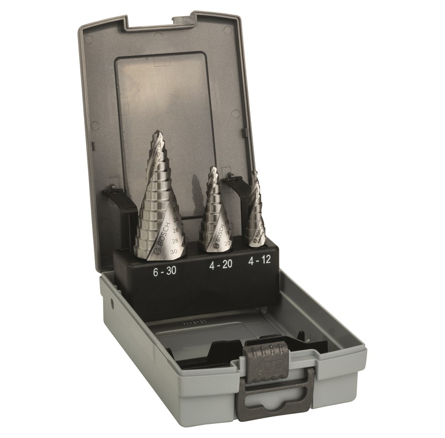 Bor & bits - Bosch Trinbor HSS-sæt med 3 dele - 2608587426