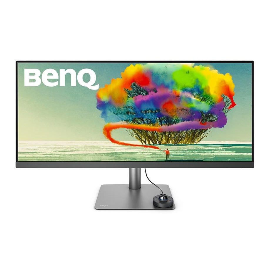 Skærm - 34" BenQ DesignVue PD3420Q - 3440x1440 (UWQHD) - 60Hz - IPS - KVM switch - 9H.LJHLB.QBE