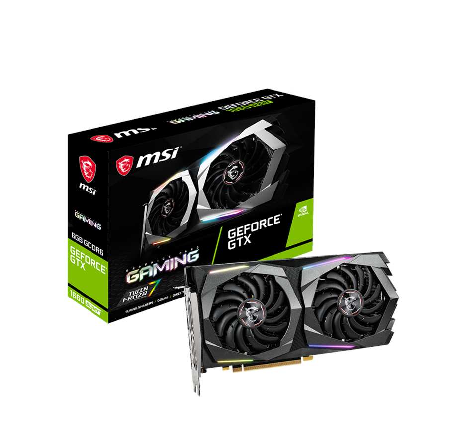 Grafikkort - MSI GeForce GTX 1660 SUPER GAMING - 6GB GDDR6 RAM - Grafikkort - GTX 1660 SUPER GAMING