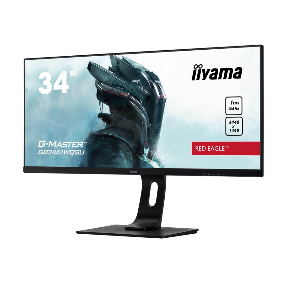 Skærm - 34" iiyama G-MASTER Red Eagle GB3461WQSU-B1 - GB3461WQSU-B1