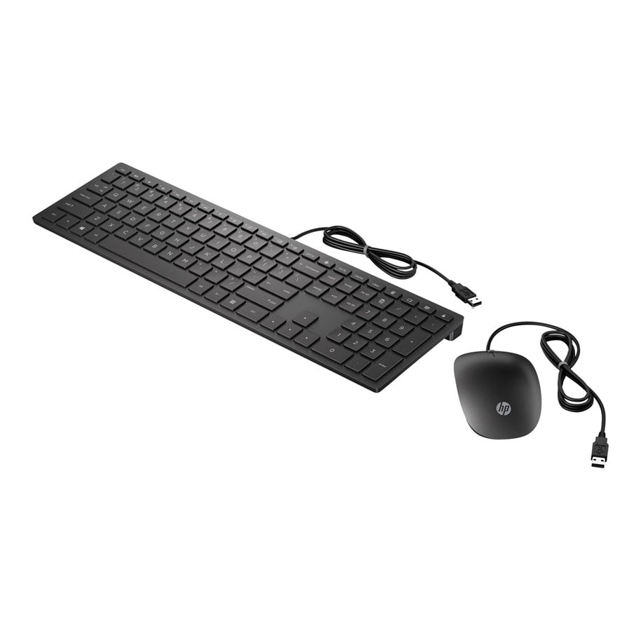 Tastatur - HP Pavilion 400 - Tastatur & Mus sæt - Sort - 4CE97AA