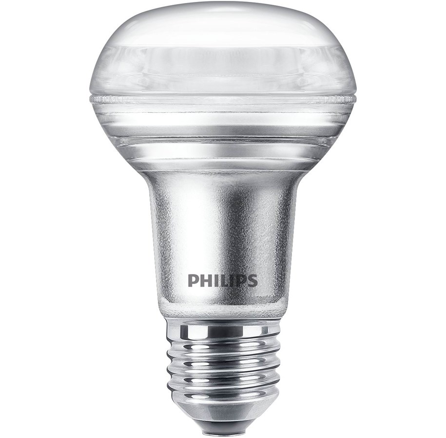 Lyskilder - Philips LED pære Reflektor R63 4,5W/827 (60W) 36° Dæmpbar E27 - 929001891455