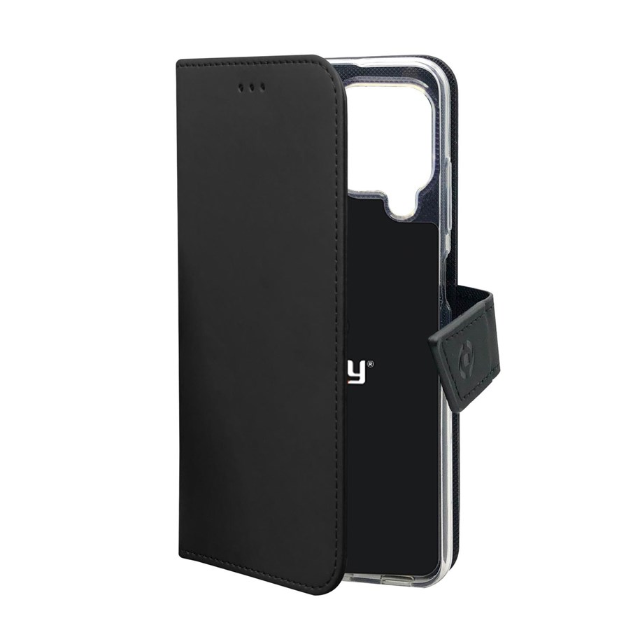 Mobil - Covers & Cases - CELLY Samsung Galaxy A12 Wally - Black - WALLY945